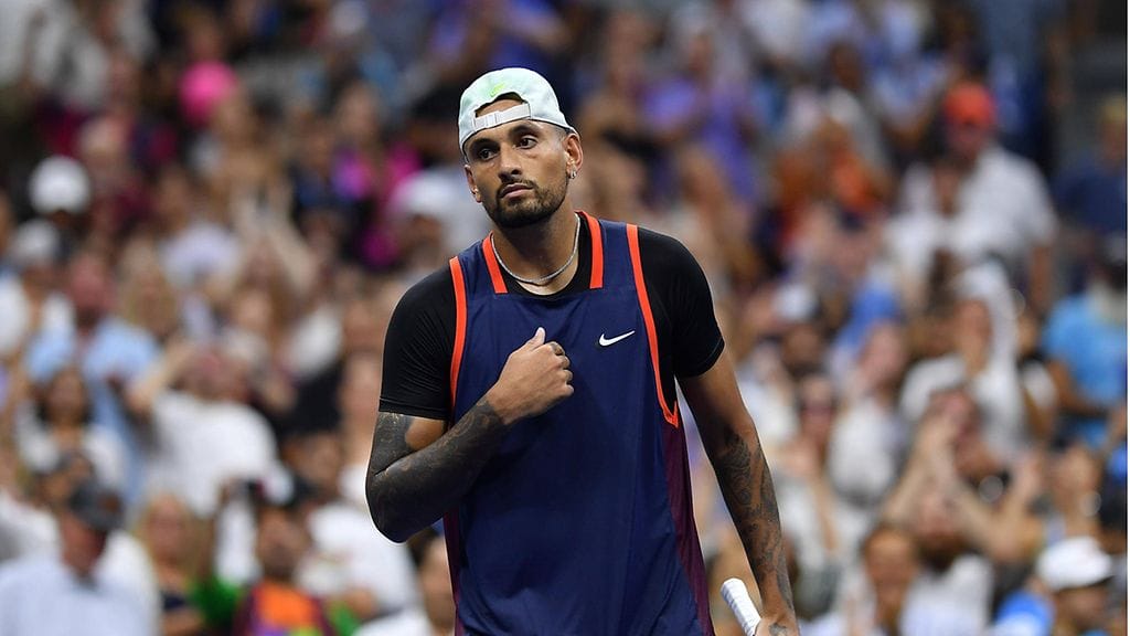 Kyrgios jatkaa US Openissa.