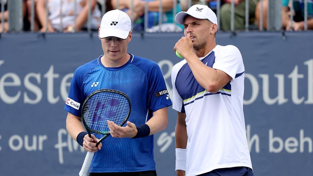 Harri Heliövaara ja Lloyd Glasspool putosivat US Openin puolivälierissä.