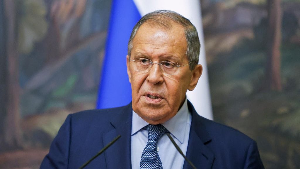 Sergei Lavrov elokuussa 2022.