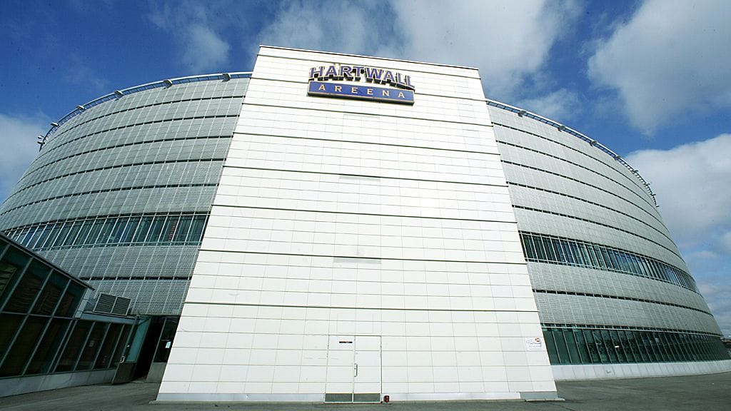 Hartwall Areena valmistui reilussa vuodessa.