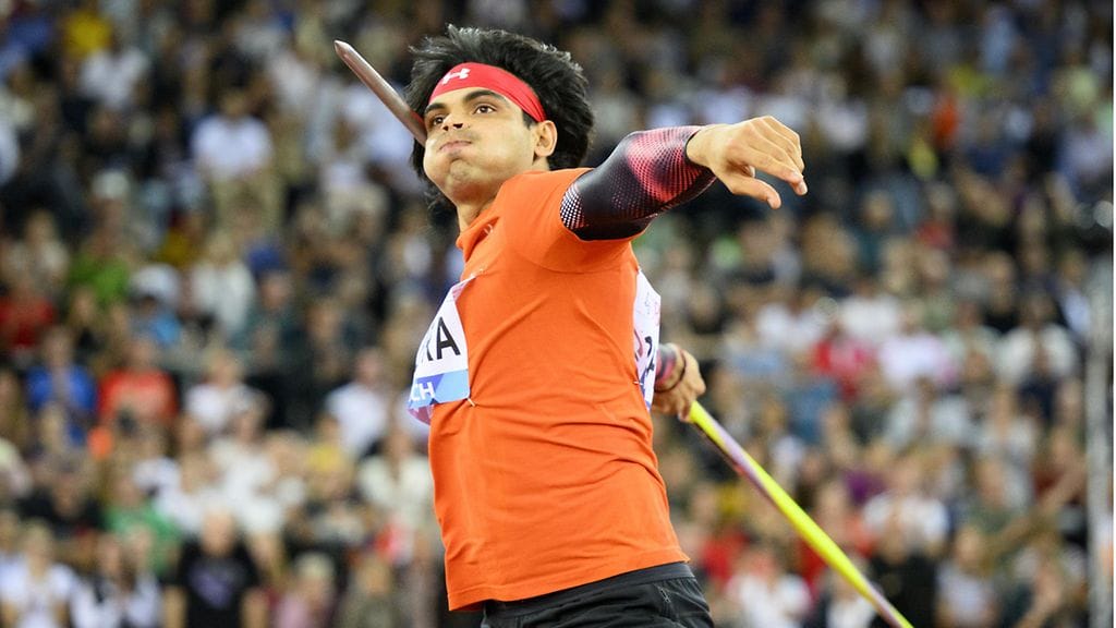 Neeraj Chopra teki kovaa jälkeä Timanttiliigan finaalissa Zürichissä.