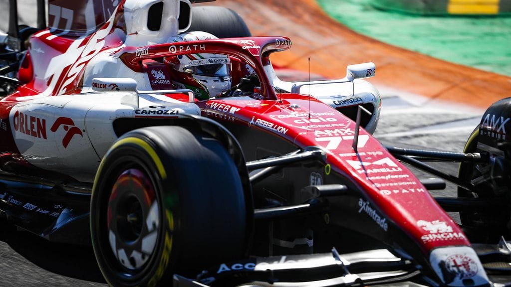 Valtteri Bottas sijoittui Monzassa 13:nneksi.