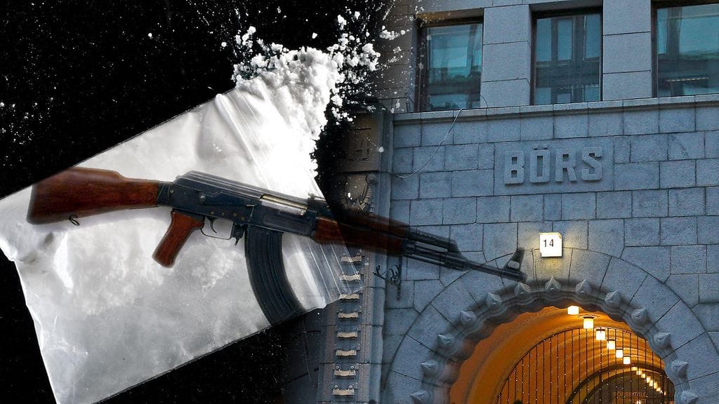 Kuvituskuva. Pörssimiljonäärin hallusta löydettiin suuri määrä amfetamiinia ja AK-47 -rynnäkkökivääri.