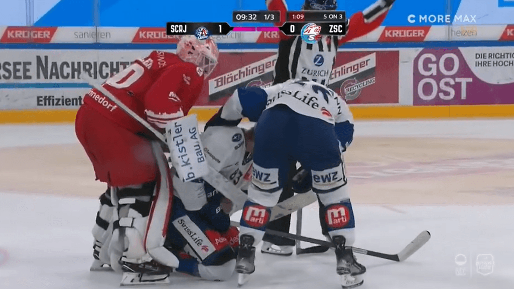 Lammikko selvisi säikähdyksellä.