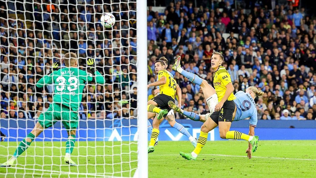 Erling Haalandin maali oli henkeäsalpaava.