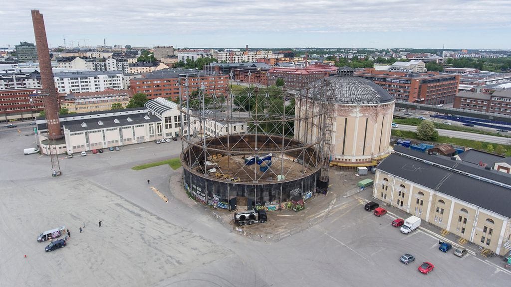 Helsingin Suvilahteen kaavaillaan uutta monitoimiareenaa.