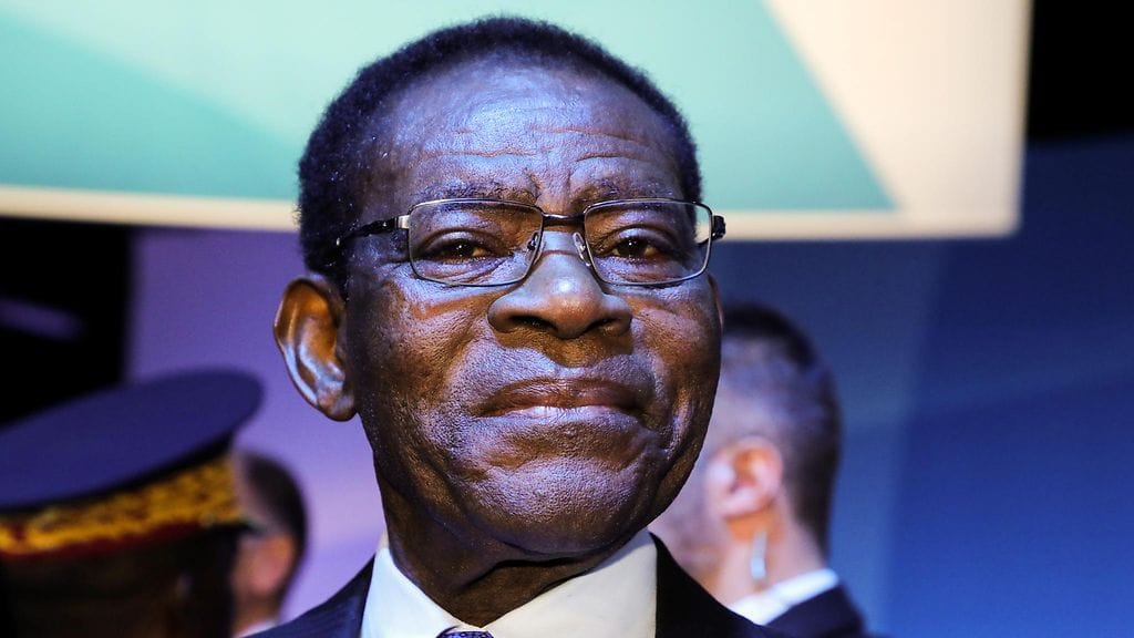 Guinean presidentti  Teodoro Obiang Nguema Mbasogo on ollut vallassa yli 43 vuotta.