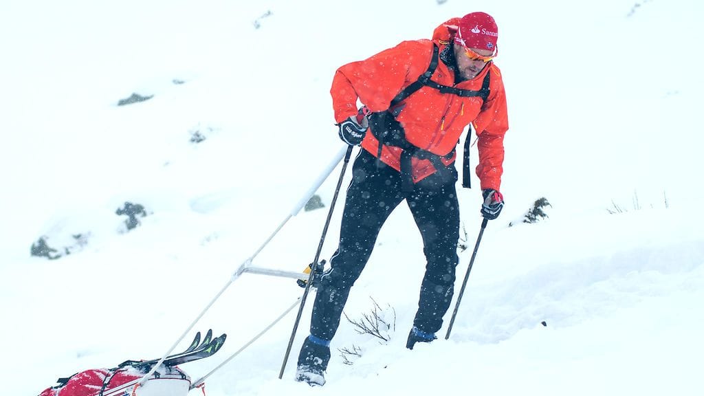 Lumi ei ole Olaf Tuftelle norjalaisena vieras elementti.