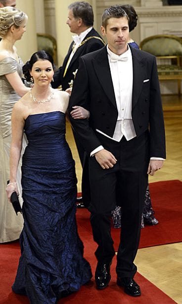 Antti Ruuskanen ja Tuula Moilanen Linnan juhlat 2012