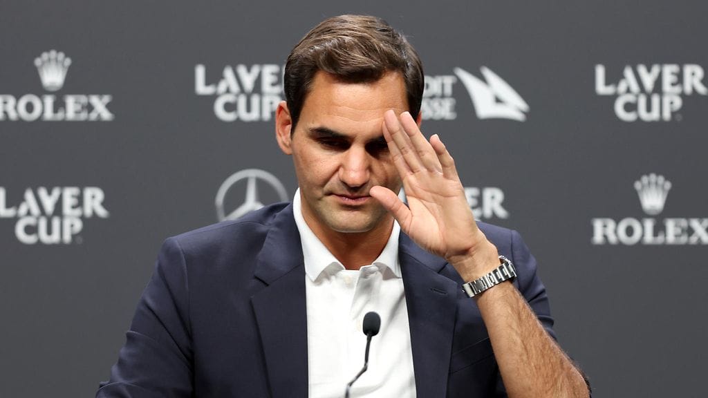 Federer ilmoitti lopettamisestaan syyskuun puolivälissä.