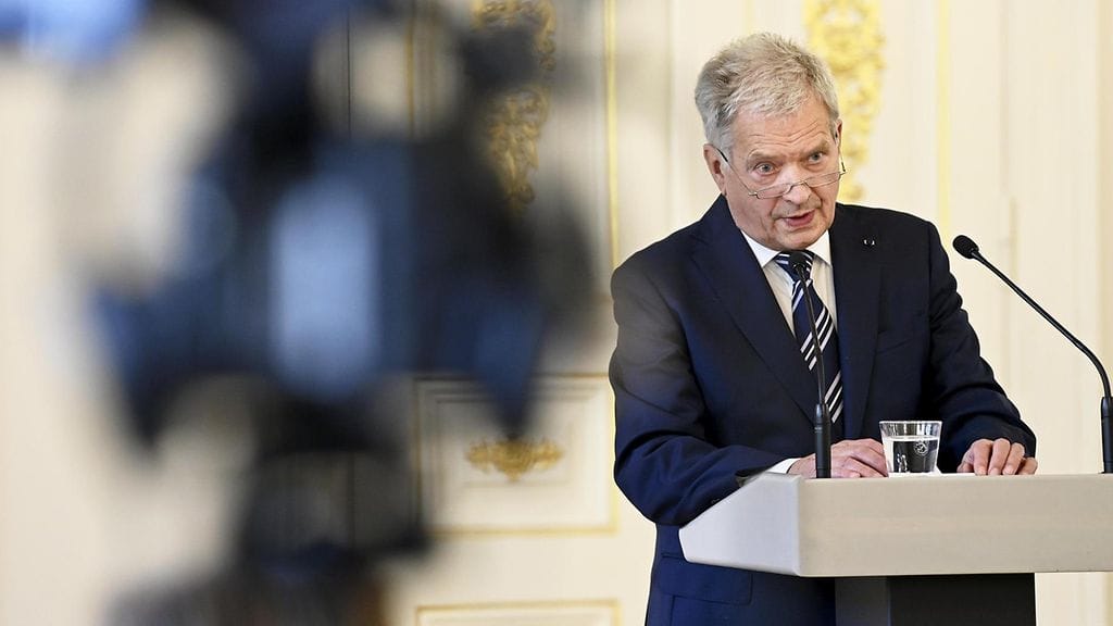Presidentti Niinistö syyskuussa. Kuvituskuva.