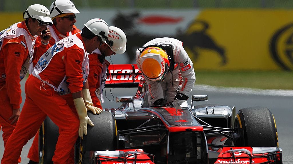 Bensa loppu, toteaa Lewis Hamilton