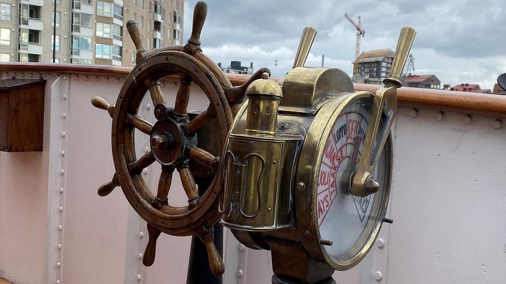 Höyrylaiva Turso, ruori