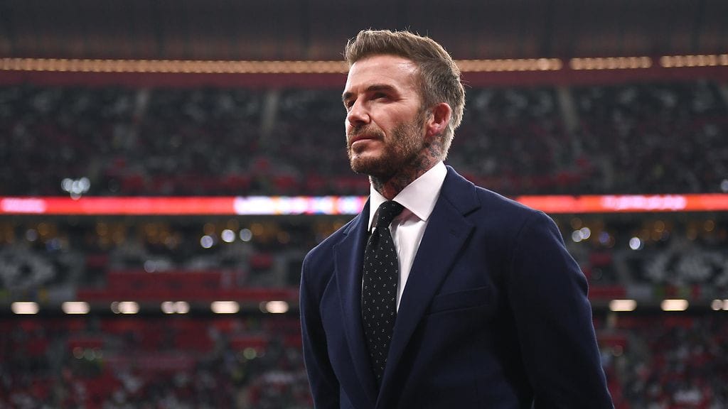 David Beckham toimii Qatarin MM-kisojen lähettiläänä.