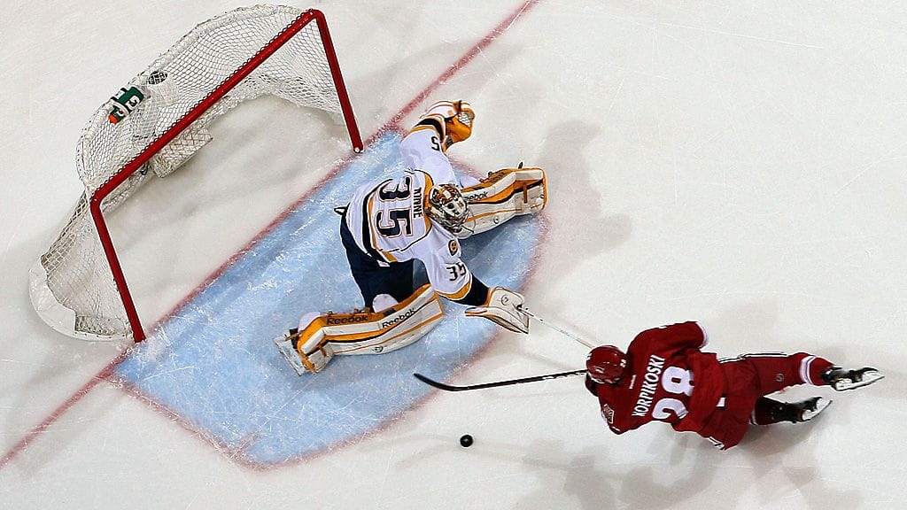 Lauri Korpikoski ei onnistunut ohittamaan Pekka Rinnettä. Pelit kuitenkin jatkuvat.