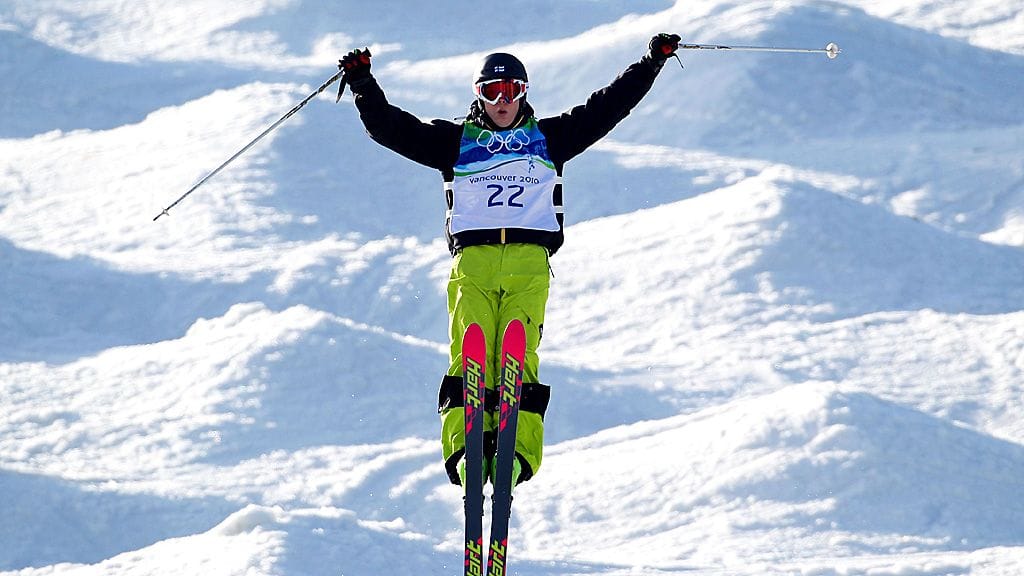 Arttu Kiramo Vancouverin olympiarinteessä.