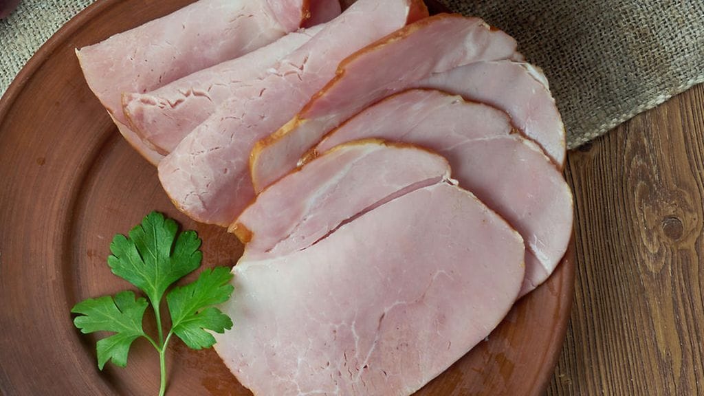 Aito saunapalvikinkku on nyt nimisuojattu tuote. Kuvituskuva.