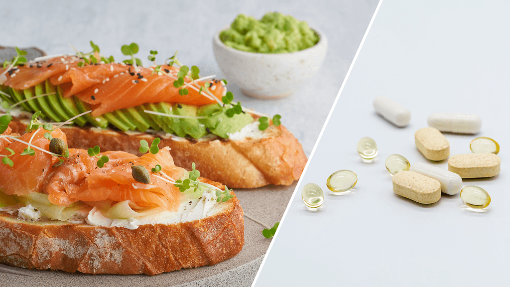 Jos D-vitamiinia ei saa riittävästi ravinnosta, kannattaa sitä napata purkista.