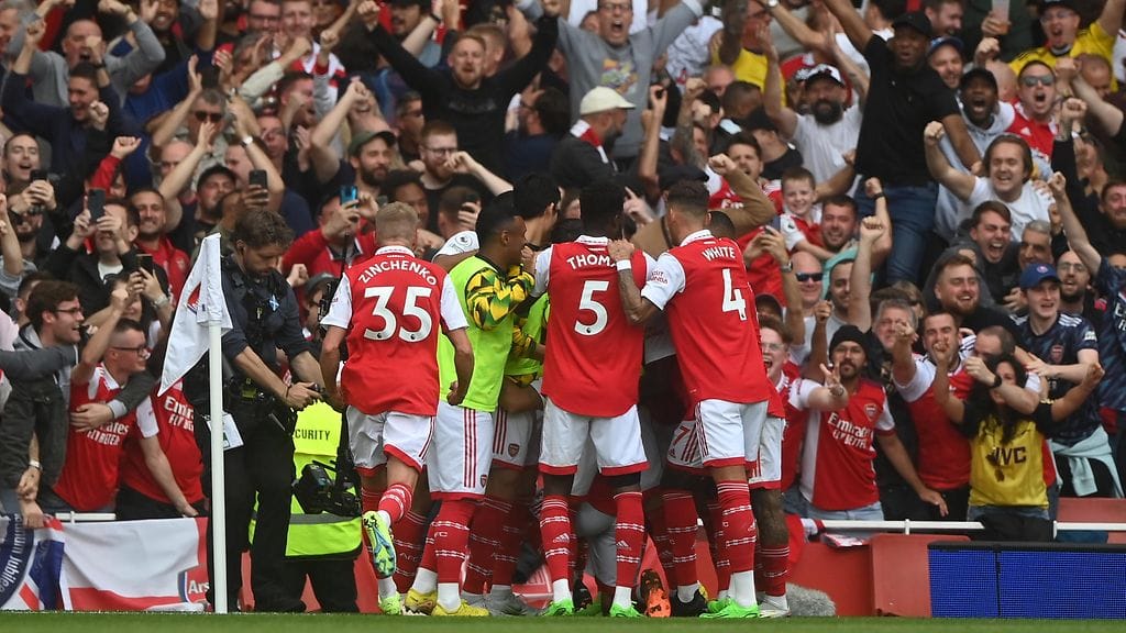 Arsenal voitti Tottenhamin 3-1-lukemin.