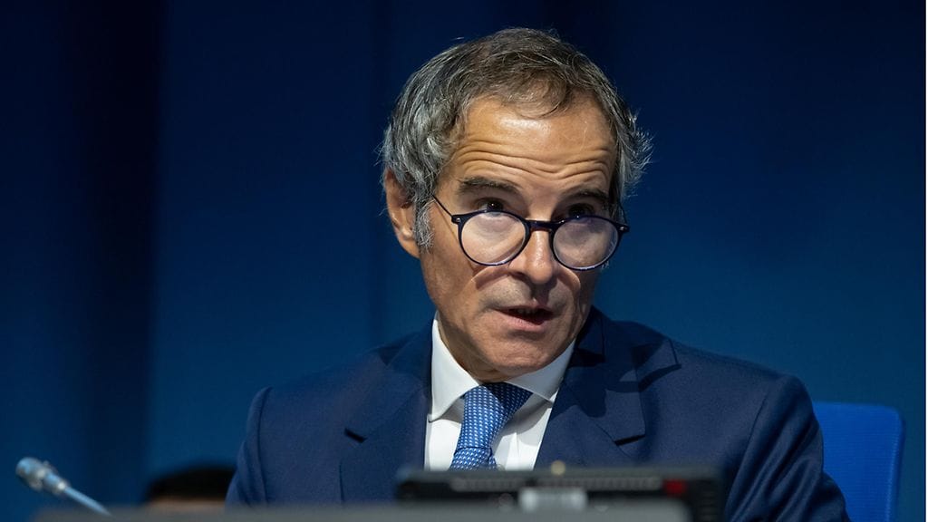 IAEA:n johtajan Rafael Grossin mukaan Zaporizhzhjan ydinvoimalan tilanne on kehittynyt syyskuun jälkeen.