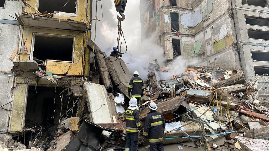 Kuvituskuvaa Zaporizhzhjan alueelta.