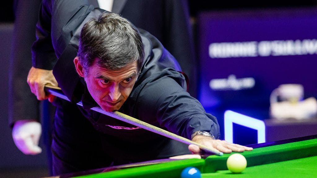 Ronnie O'Sullivan tähtäsi voittoon Honk Kong Masters -turnauksessa.