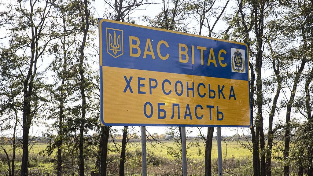 Dmitri Zakhartshuk kuoli Hersonin taistelussa. Kuvituskuva.