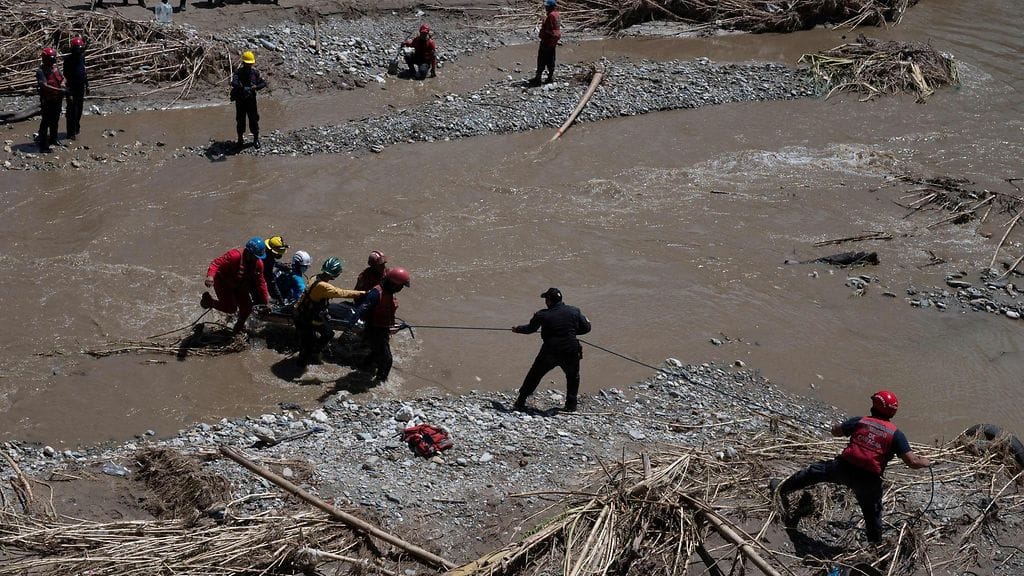 Maanvyörymä tapahtui viikko sitten Las Tejerlasin pikkukaupungissa.