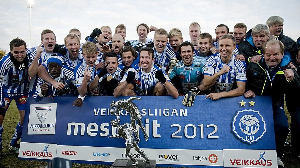 HJK:n mestariryhmä kaudella 2012.