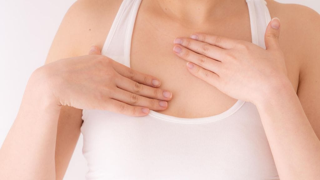 rintasyöpä, rintojen tutkiminen