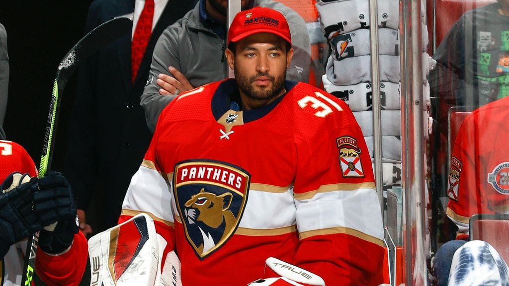 Christopher Gibson solmi try out -sopimuksen AHL-seura Coachella Valleyn kanssa.