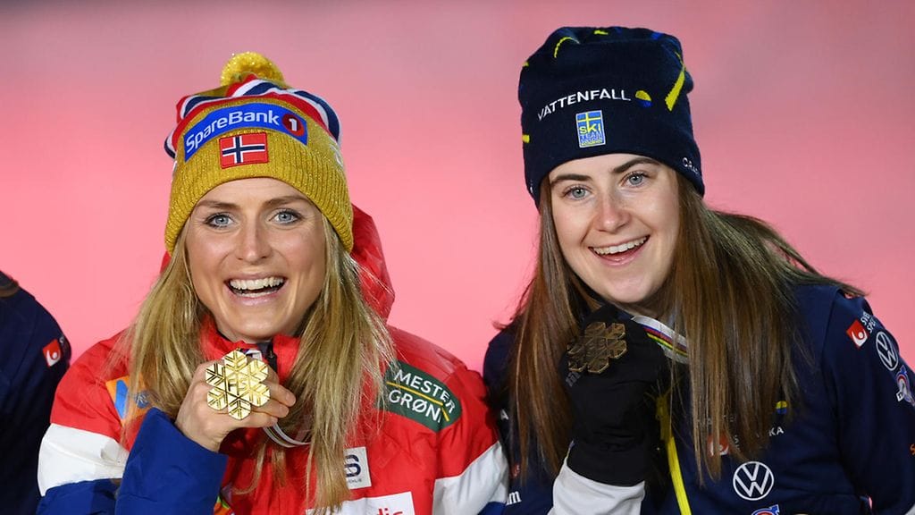 Therese Johaugin vihjailu mahdollisesta paluusta innostutti Ebba Anderssonia.