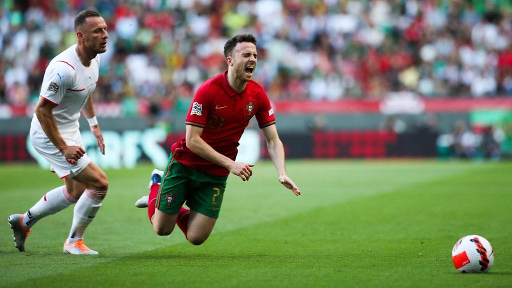 Diogo Jotan MM-kisat menivät pipariksi.