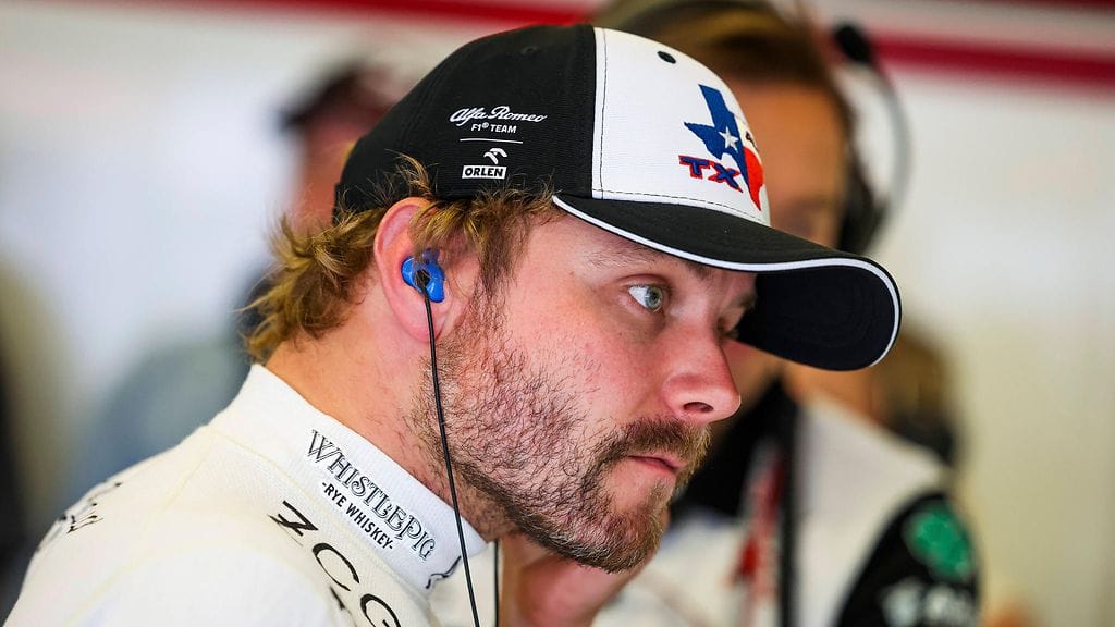 Valtteri Bottas otti ulosajoaan omaan piikkiinsä, vaikka tuuli yllättikin.