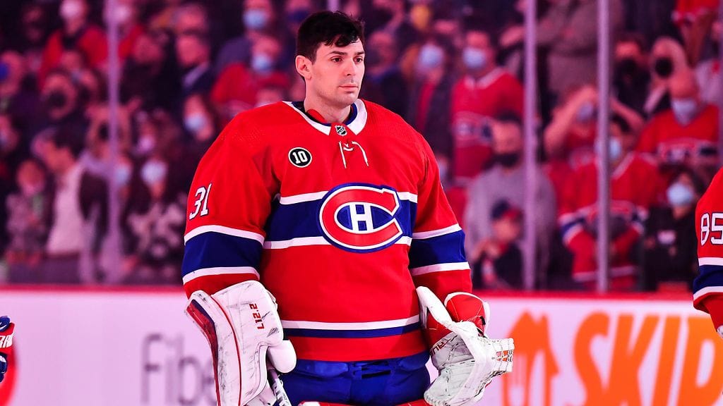 Carey Price pelasi viime NHL-kaudella vain viisi ottelua huhtikuussa.