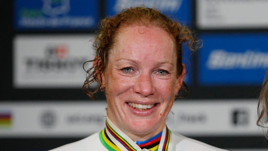 Amy Pieters on pystynyt ottamaan jo askeleita.