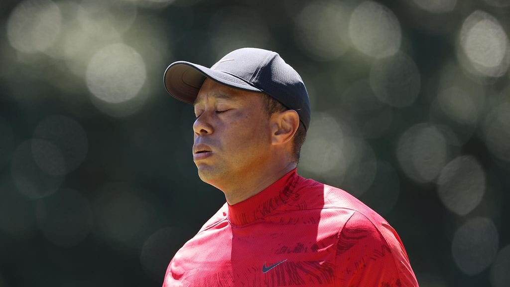 Tiger Woodsin kuva joutui väärään paikkaan.