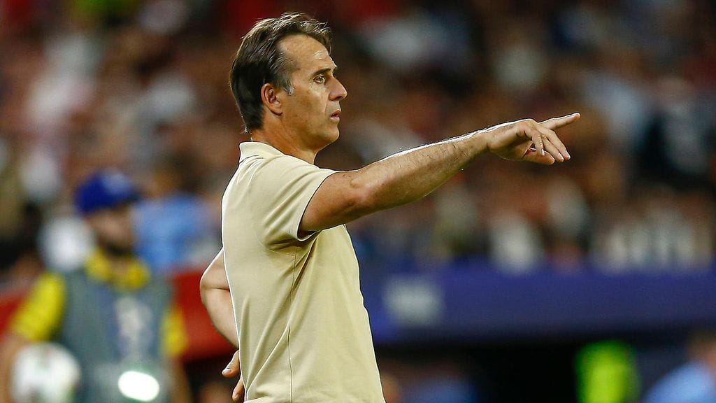 Julen Lopetegui ottaa valmennusvastuun Wolverhamptonissa.