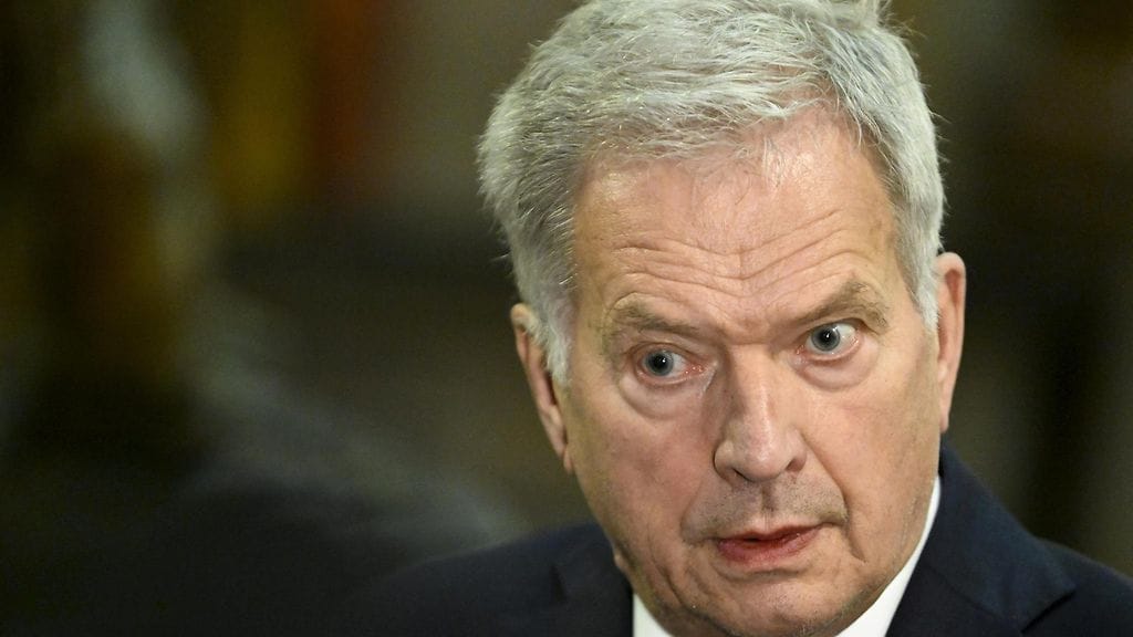 Presidentti Niinistö pitää kiitospuheen Ewald von Kleist -palkintotilaisuudessa lauantai-iltana.