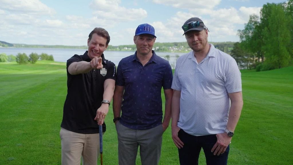 Aku Hirviniemi, Harri Syrjänen ja Jaakko Saariluoma.