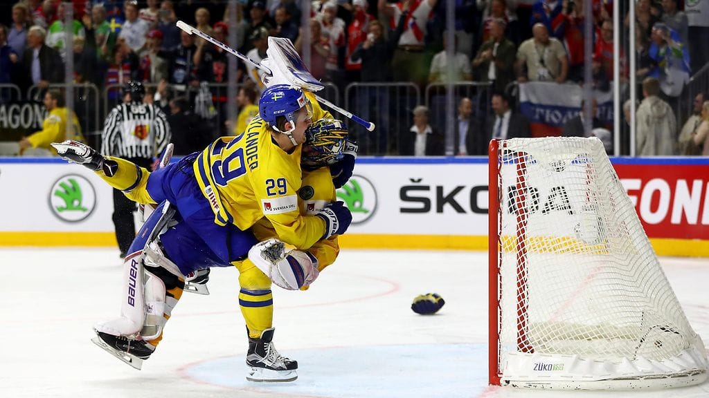 William Nylanderin voittoloikka sai Henrik Lundqvistin tuskaiseksi.