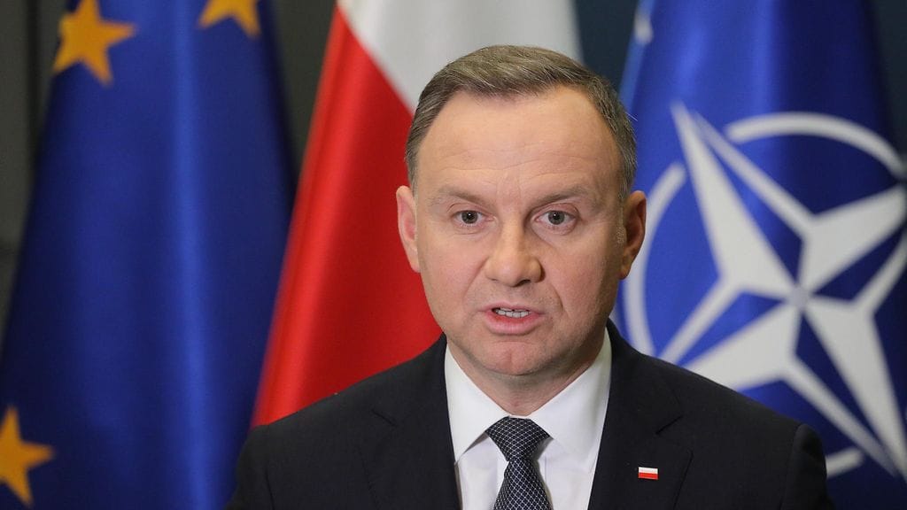 Puolan presidentti Andrzej Duda.