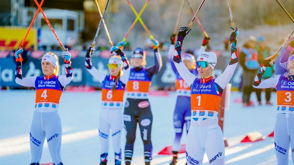 Norjalaiset yhdistetyn urheilijat lähettivät viestin Kansainväliselle olympiakomitealle.