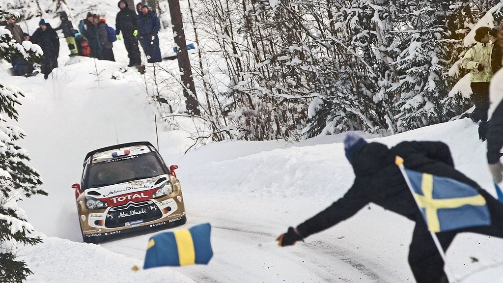 Sebastien Loeb on 23,6 sekunnin päässä Sebastien Ogierista.