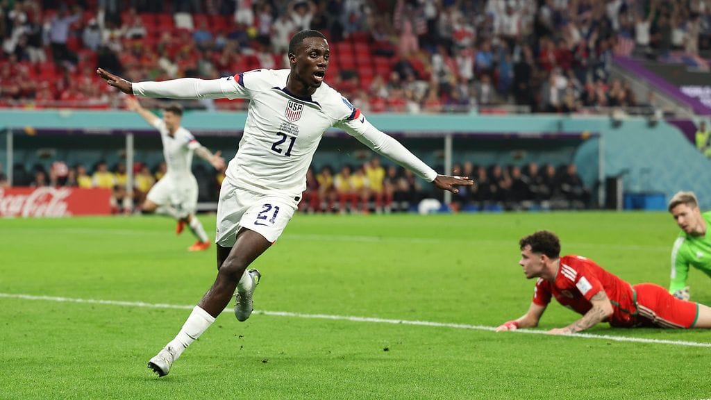 Timothy Weah osui MM-kisoissa.