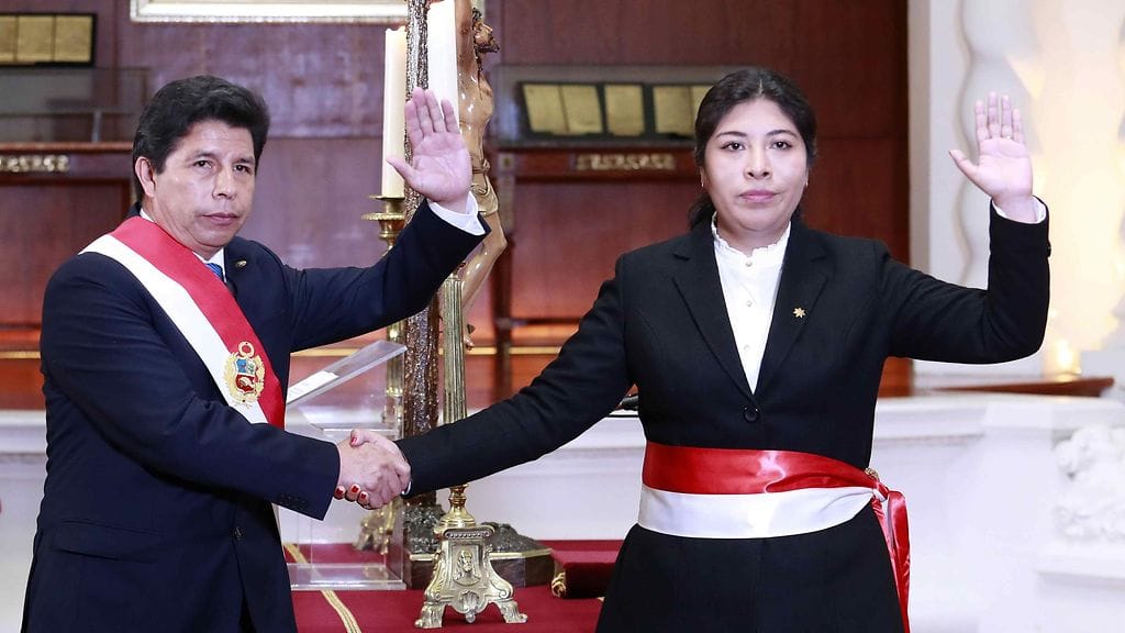 Perussa presidentti Pedro Castillo nimesi perjantaina maalle jälleen uuden pääministerin, Betssy Chavezin.