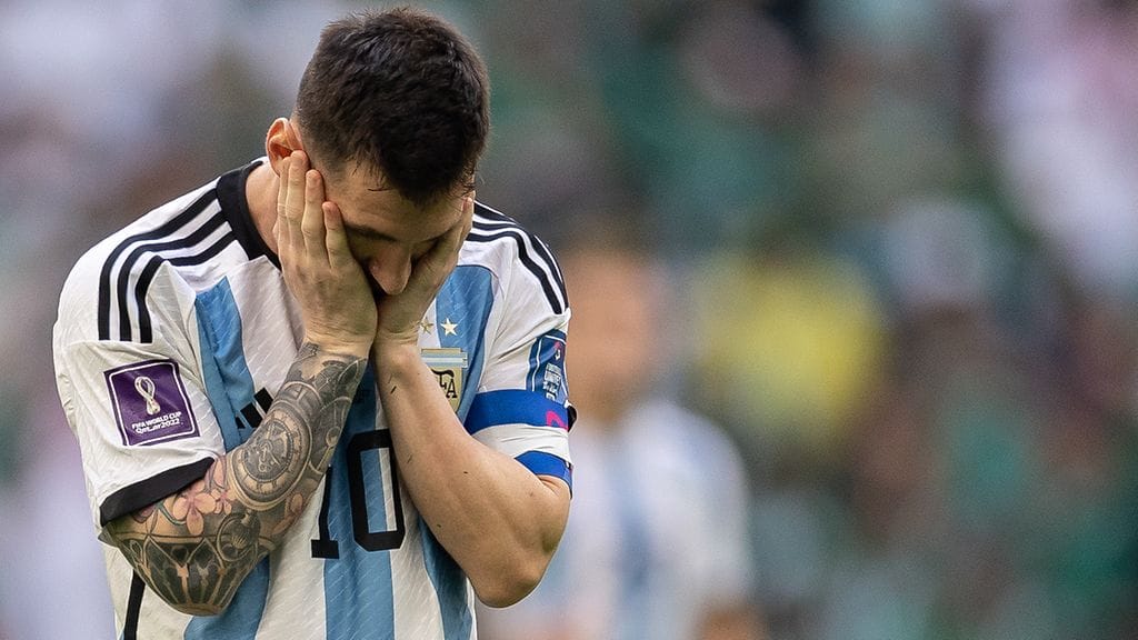 MM-avausottelu oli järkytys Lionel Messille ja Argentiinalle.