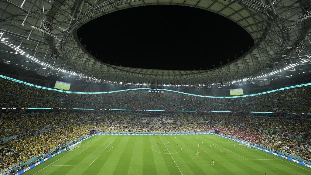 Lusailin MM-stadionilla on määrä pelata lauantai-iltana Argentiinan ja Meksikon kohtaaminen.