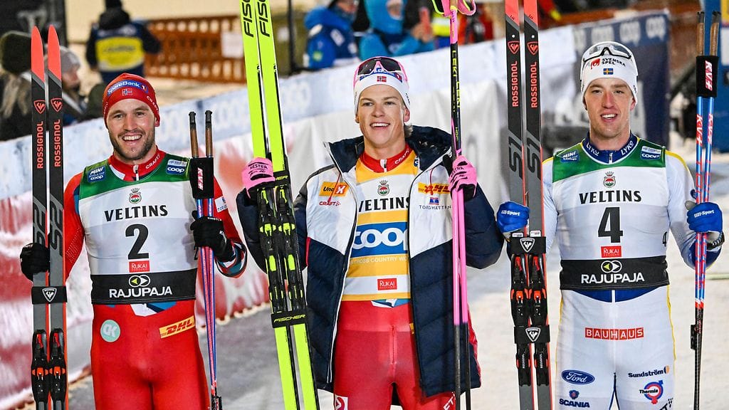 Kläbo kruunasi viikonloppunsa sunnuntaina.