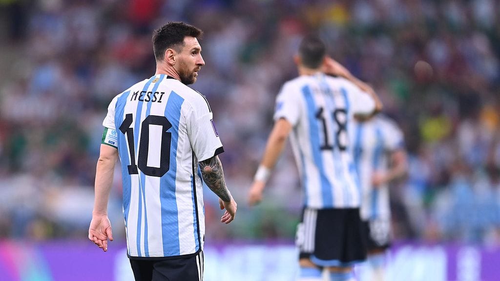 Lionel Messi on tehnyt MM-kisoissa kaksi maalia.